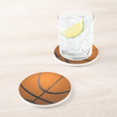 Dessous De Verre En Grès Un sport de basket-ball (Côté)