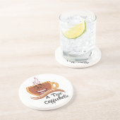 Dessous De Verre En Grès Un vrai accro du café (Côté)