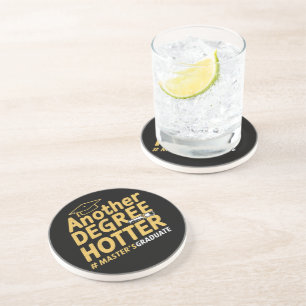Dessous De Verre En Grès Une autre licence plus chaude de maîtrise de la gr