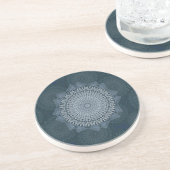 Dessous De Verre En Grès Une initiation du cercle bleu de masse