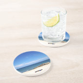 Dessous De Verre En Grès Une Journée À La Plage (Côté)