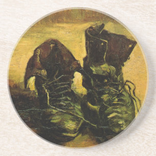 Dessous De Verre En Grès Une paire de chaussures par Vincent van Gogh, Art 