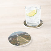 Dessous De Verre En Grès Une vue de paysage de Washington DC (Côté)