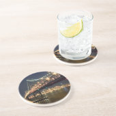 Dessous De Verre En Grès Une vue d'île de trésor (Côté)