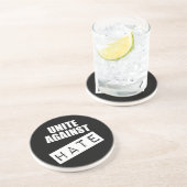 Dessous De Verre En Grès Unir contre la haine (Côté)