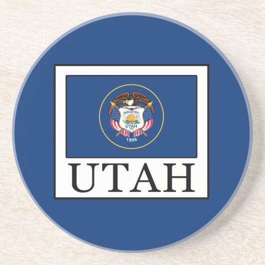 Dessous De Verre En Grès Utah (Devant)