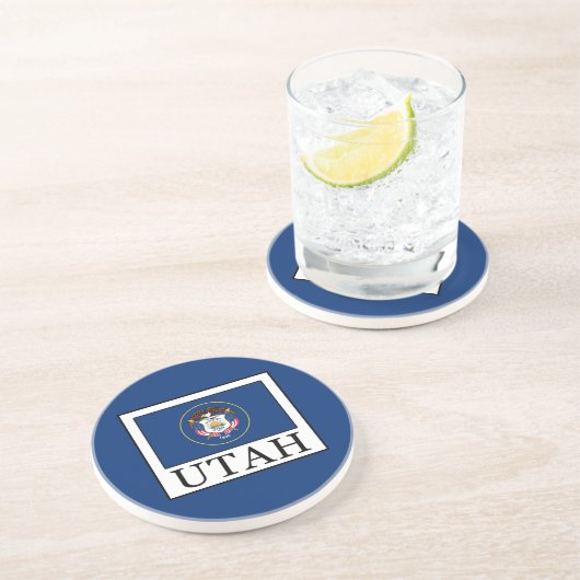 Dessous De Verre En Grès Utah (Côté)