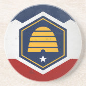 Dessous De Verre En Grès Utah (Devant)