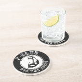 Dessous De Verre En Grès Utiliser la force (Côté)