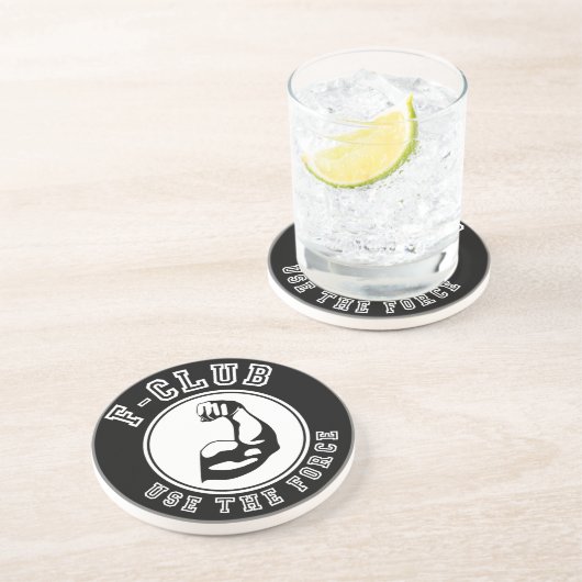 Dessous De Verre En Grès Utiliser la force (Côté)