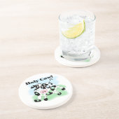 Dessous De Verre En Grès Vache (Côté)