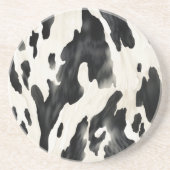 Dessous De Verre En Grès Vache de ferme occidentale (Devant)