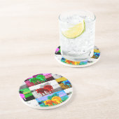 Dessous De Verre En Grès Vaches (Côté)