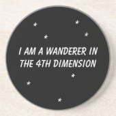 Dessous De Verre En Grès Vagabond de temps (Devant)