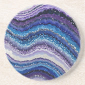 Dessous De Verre En Grès Vagues d'âge cosmique (Devant)