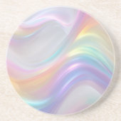 Dessous De Verre En Grès Vagues de Lumière (Devant)