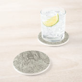 Dessous De Verre En Grès Valence (Côté)