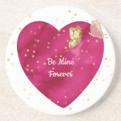 Dessous De Verre En Grès Valentine Heart  Coaster (Devant)