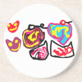 Dessous De Verre En Grès valentine's day cupcakes (Devant)