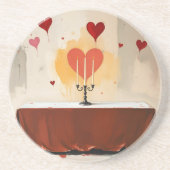 Dessous De Verre En Grès Valentines Day plates (Devant)