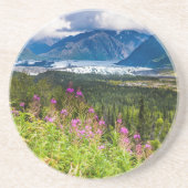 Dessous De Verre En Grès Vallée de Matanuska, centre-sud de l'Alaska (Devant)