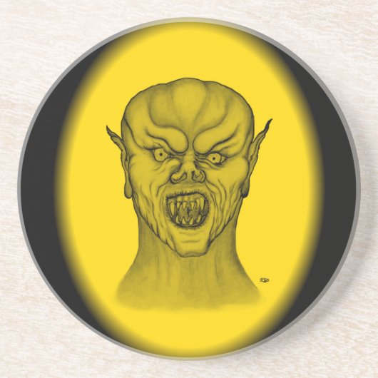 Dessous De Verre En Grès Vampire (Devant)