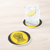 Dessous De Verre En Grès Vampire (Côté)