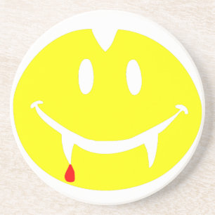 Dessous De Verre En Grès vampire emoji dracula