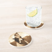 Dessous De Verre En Grès Vanner Tsigane (Côté)