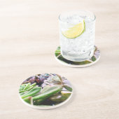 Dessous De Verre En Grès Variété Cactus (Côté)