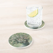 Dessous De Verre En Grès Vase des fleurs de Claude Monet (Côté)