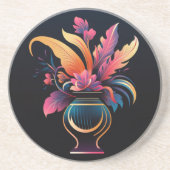 DESSOUS DE VERRE EN GRÈS VASE NEO N° 1 (Devant)