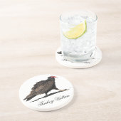 DESSOUS DE VERRE EN GRÈS VAUTOUR DE TURQUIE (Côté)