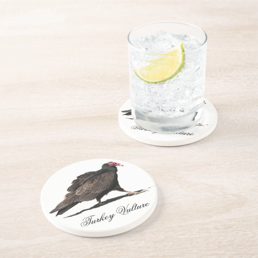 DESSOUS DE VERRE EN GRÈS VAUTOUR DE TURQUIE (Côté)