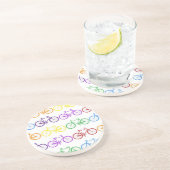 Dessous De Verre En Grès vélo (Côté)