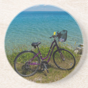 Dessous De Verre En Grès Vélo À Mackinac