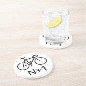Dessous De Verre En Grès Vélo N+1 (Côté)