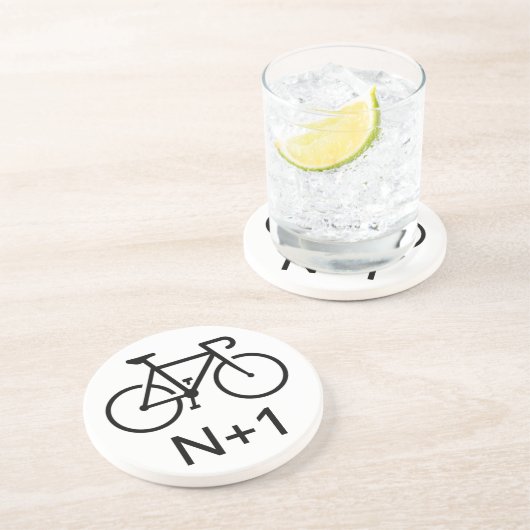 Dessous De Verre En Grès Vélo N+1 (Côté)