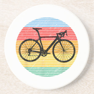 Dessous De Verre En Grès Vélo vintage Racing Funny Road Vélo Racer Cadeau
