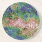 Dessous De Verre En Grès venus, solar system (Devant)