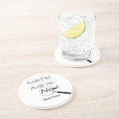 Dessous De Verre En Grès Vérifie-moi ! (Côté)