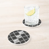 Dessous De Verre En Grès vérifier le motif (Côté)
