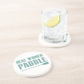 Dessous De Verre En Grès Véritables Femmes Paddle (Côté)