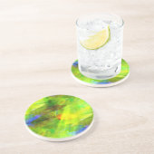 Dessous De Verre En Grès vert sans couture abstrait d'arrière - plan de (Côté)