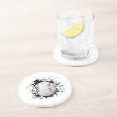 Dessous De Verre En Grès Vêtements de baseball - Baseball (Côté)