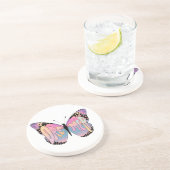 Dessous De Verre En Grès Vibes de papillon Dreamer (Côté)