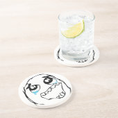 Dessous De Verre En Grès Victoire épique (Côté)