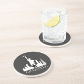 DESSOUS DE VERRE EN GRÈS VIE DE NEW YORK (Côté)