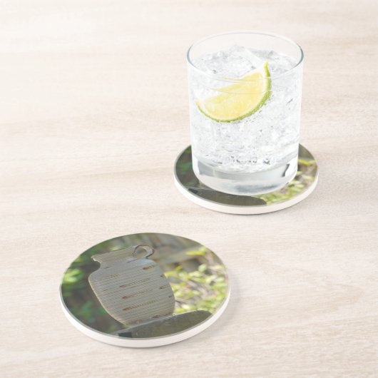 Dessous De Verre En Grès Vie morte (Côté)