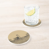 Dessous De Verre En Grès vieille ferme occidentale (Côté)